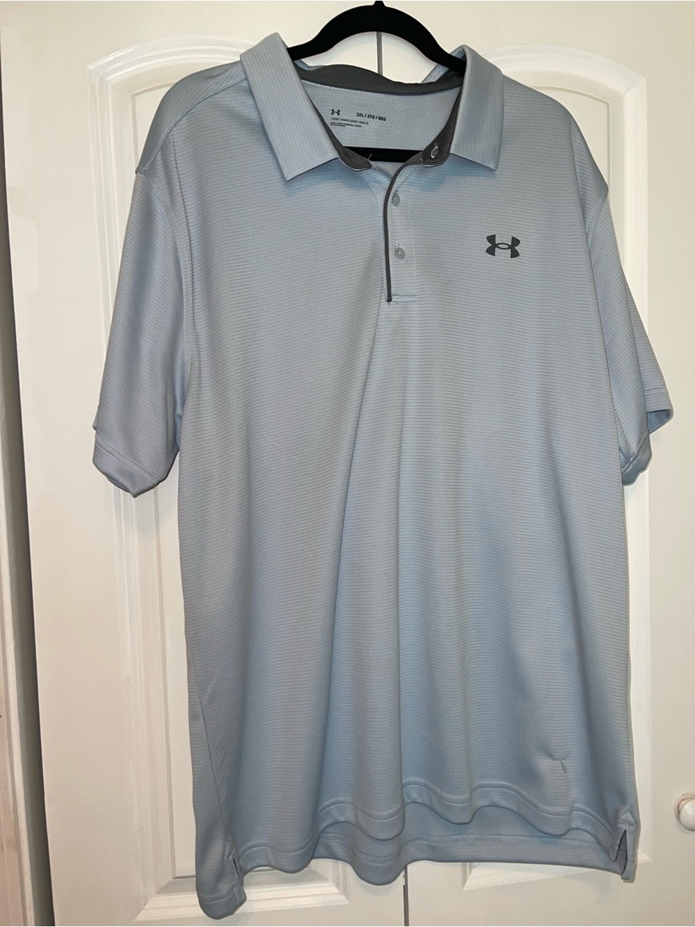 Under Armour Men’s Pale Blue Performance Polo